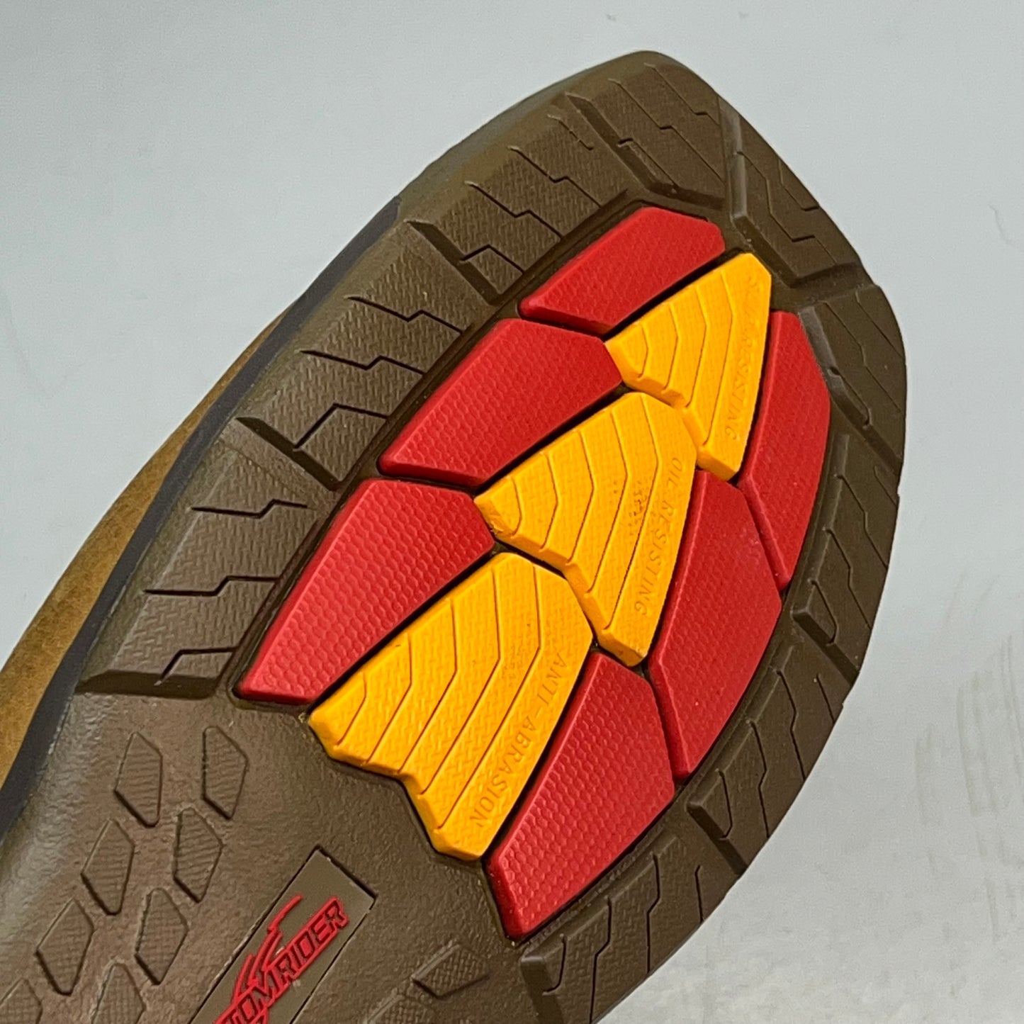 WORK WILD WEST Phantom Rider Henley Comp Toe AG8 Footbed Men's Sz 10 Red DH5358