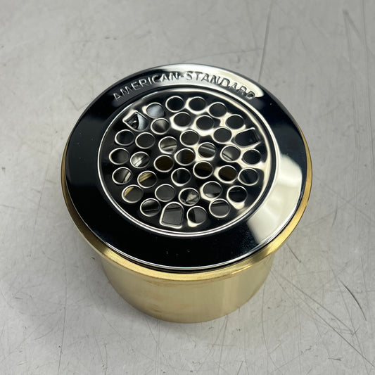 AMERICAN STANDARD Heritage Grid Strainer Drain  3" IPS Connection  Chrome