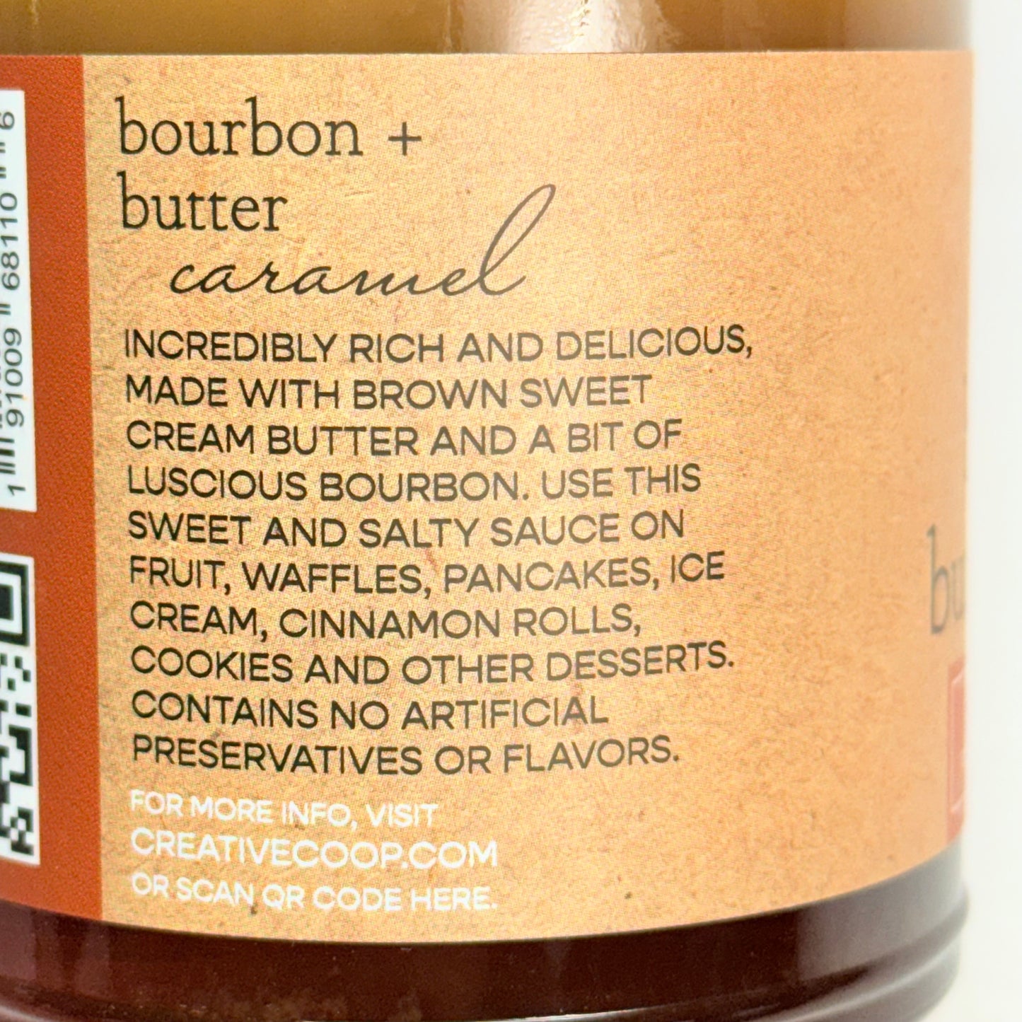 FINCH + FENNEL Bourbon + Butter Caramel Sauce 10 Oz BB 08/26 - New