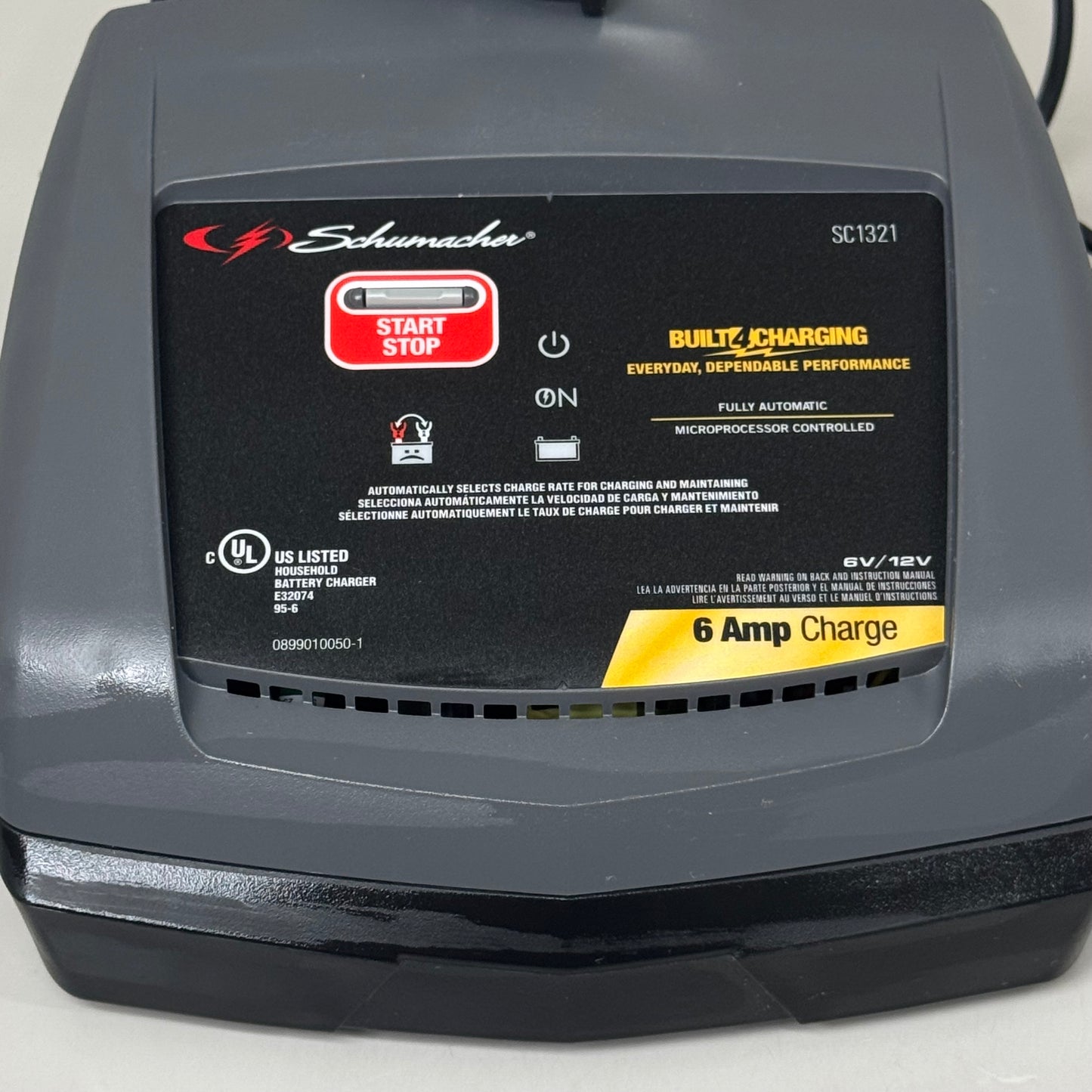 SCHUMACHER Battery Charger Maintainer Fully Automatic Basic Charging SC1321