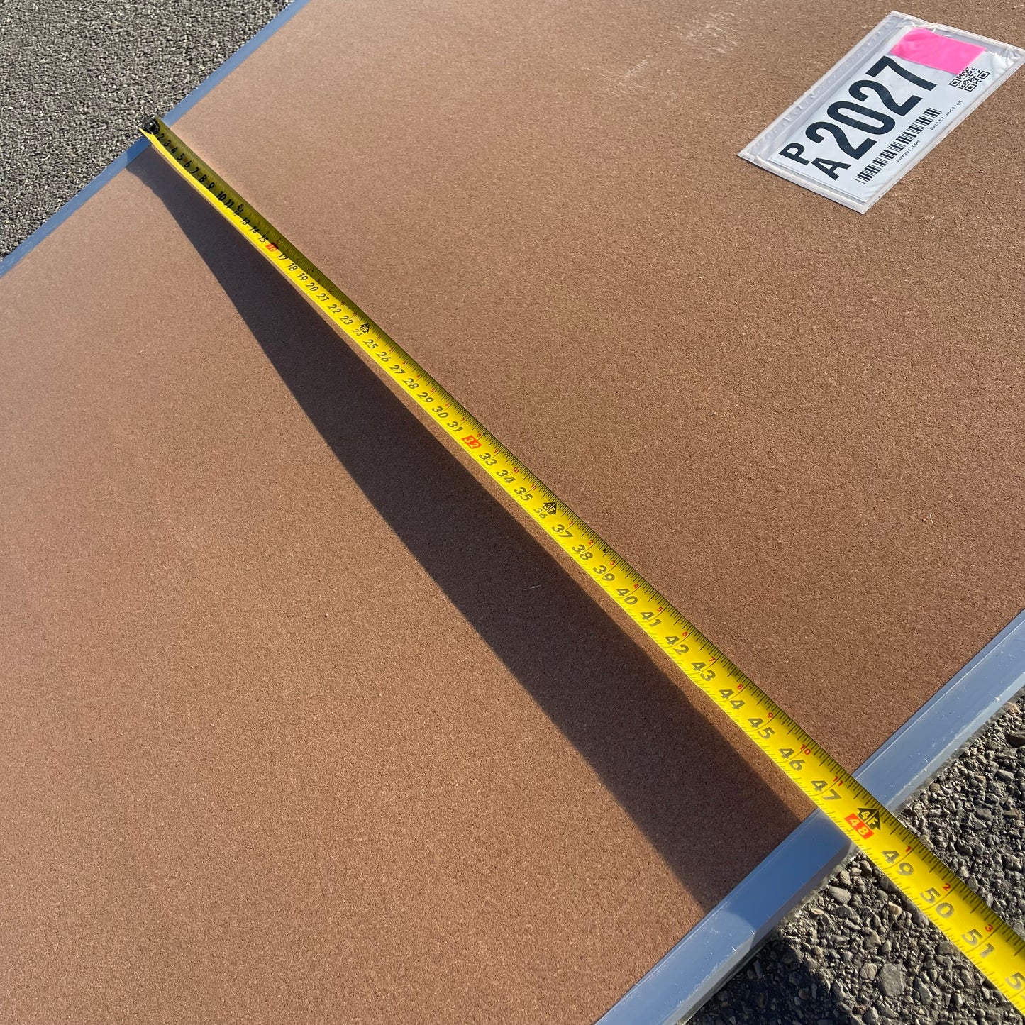 ZA@ Pallet of STAPLES Cork Bulletin Board, Aluminum Frame 72”x48” ST52452 (AS-IS)