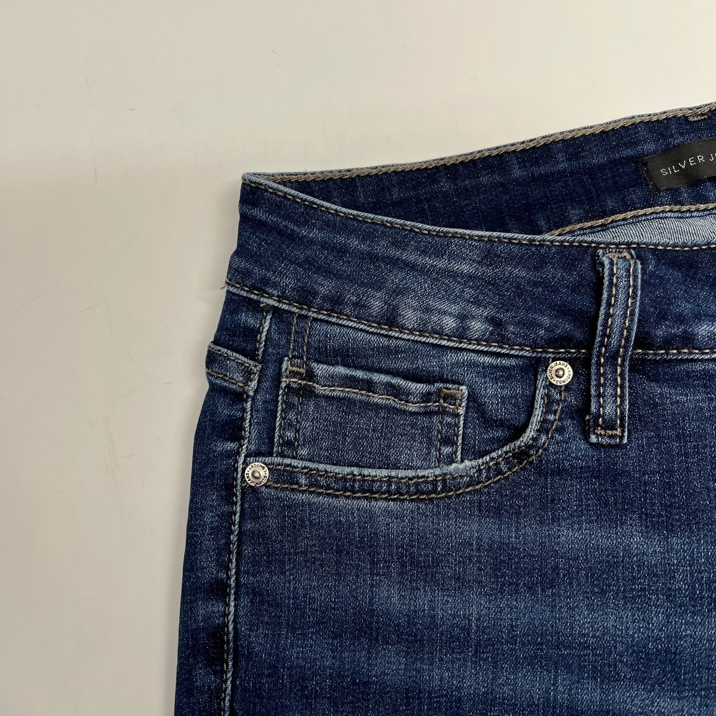 SILVER JEANS CO Suki Slim Bootcut Jeans Women's Sz 29/31 Blue L93616SDK424