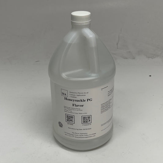 TFA Honeysuckle Pg Flavor Highly Concentrate for All Culinary Applications 1 Gal