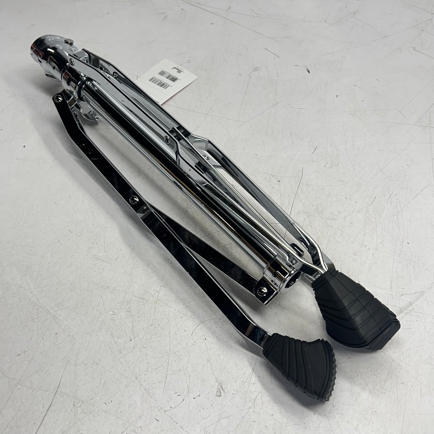 PEAL Twin Tom Stand W/ L-rod Premium Tour Grade Adjustable Chrome T-1035L
