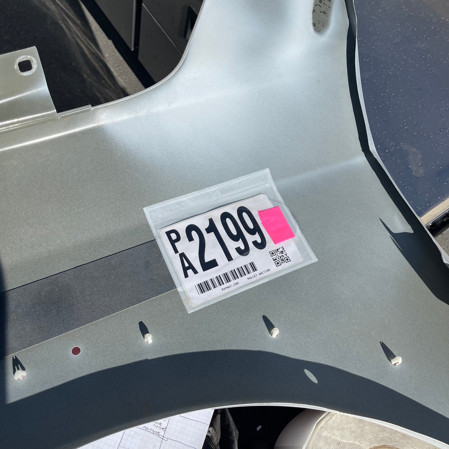 ZA@ Pallet of DODGE Front Right Fender for Ram Truck White (AS-IS)