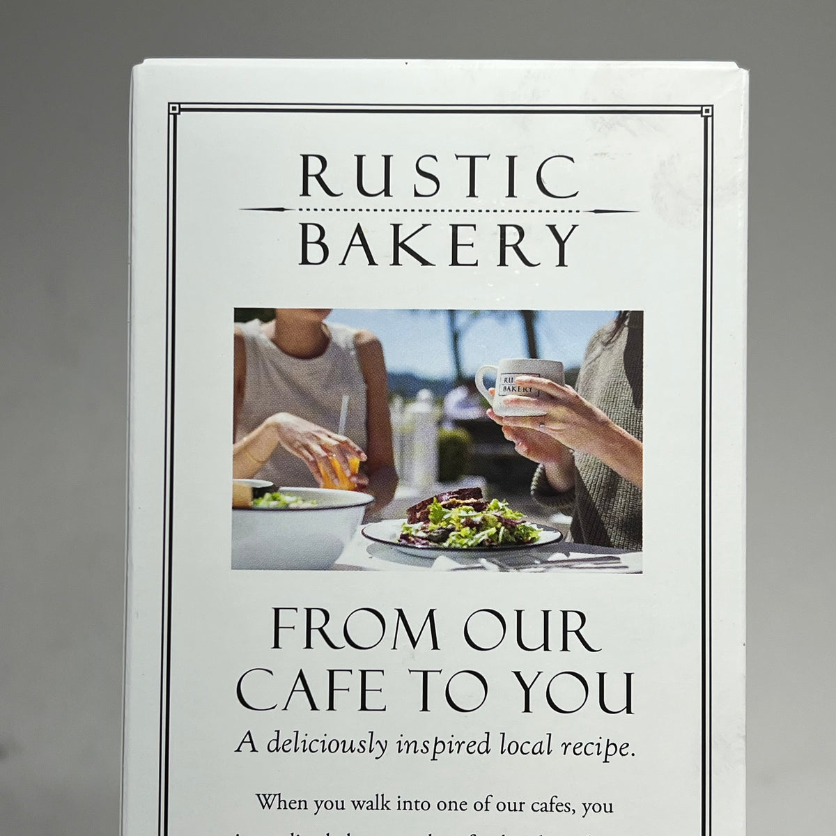 ZA@ RUSTIC BAKERY (6 PACK) Bright & Buttery Meyer Lemon Cookies 6oz BB 11/26