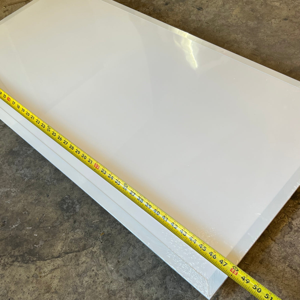 LITHONIA LIGHTING Led Flat Panel Light Switchable Color Temp & Lumens White Sz 2" x 4" CPX ALO8 SWW7 M2