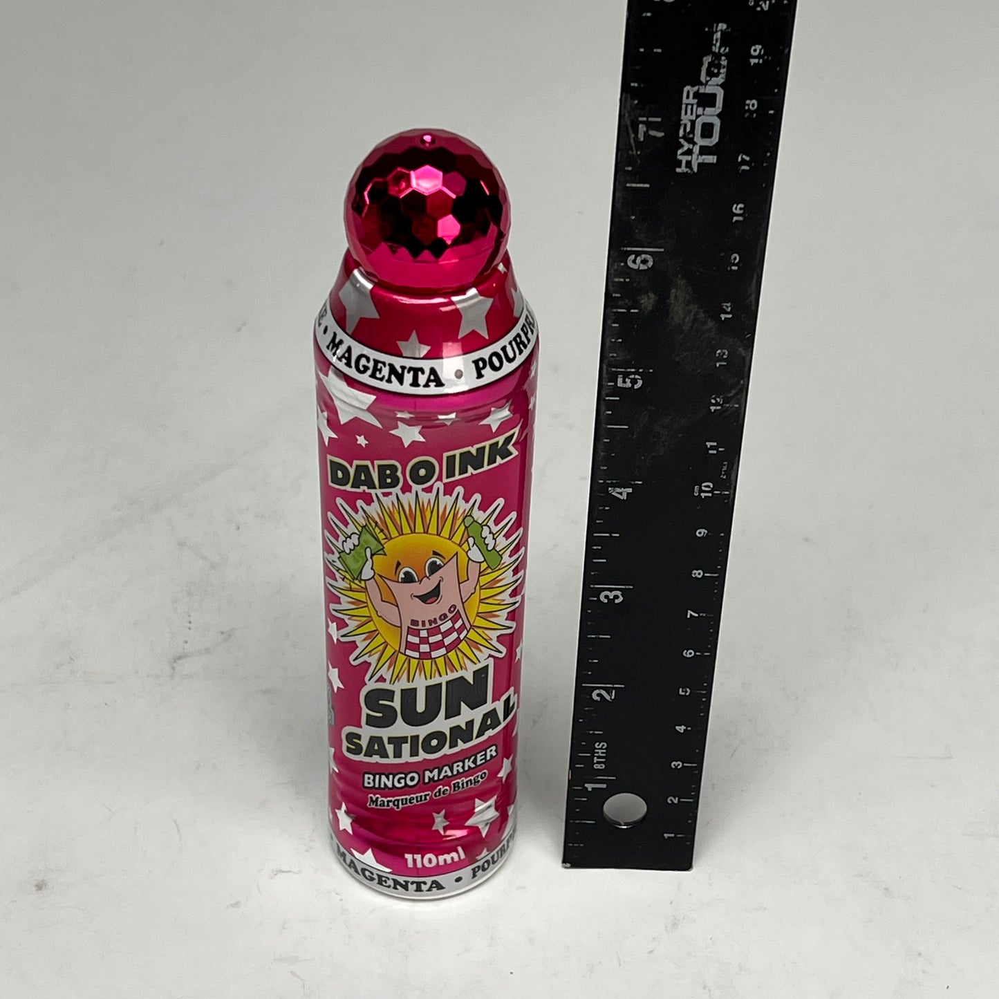 DAB O INK (12 PACK) Sun Sational Bingo Marker Bright Ink 110ml/4oz Magenta D26