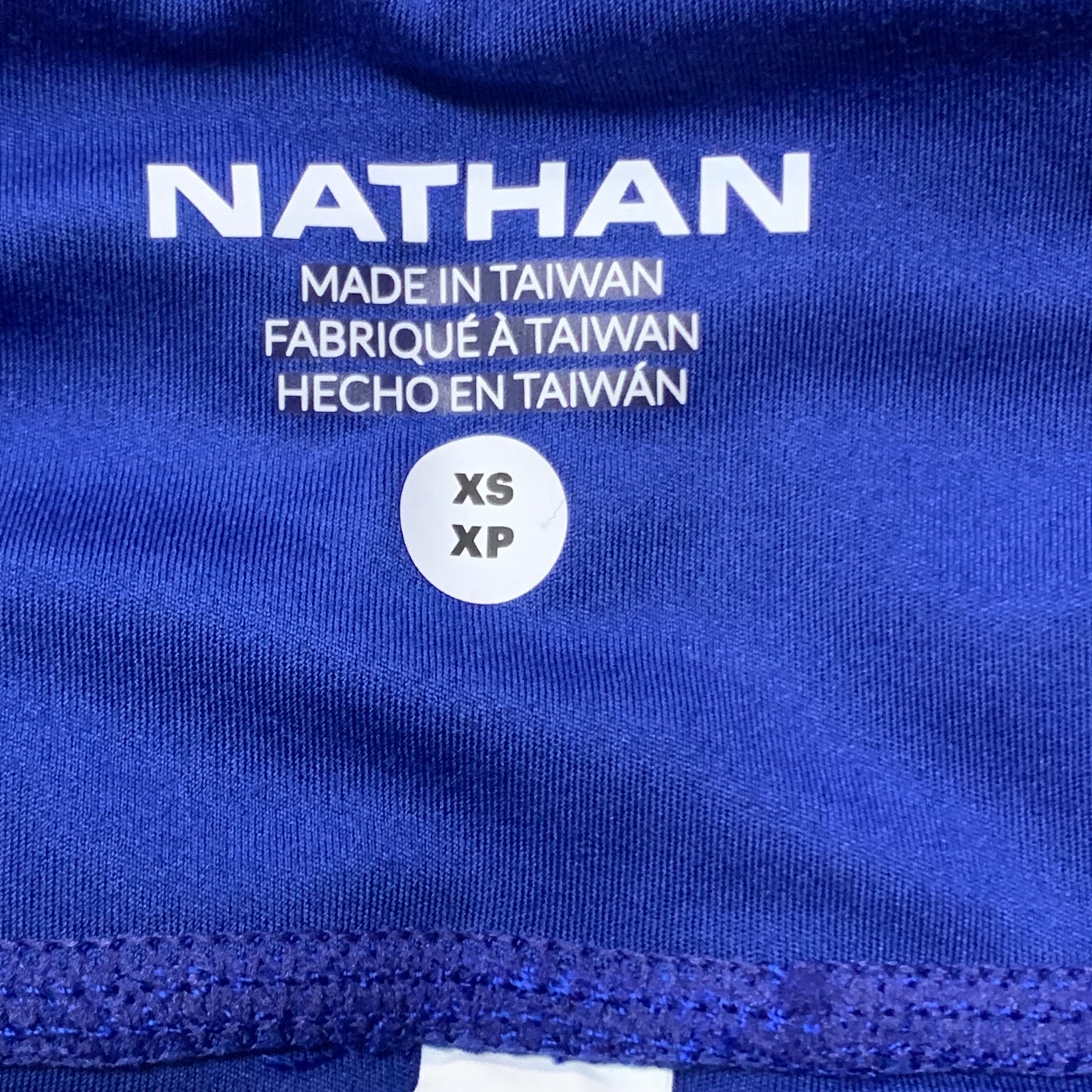NATHAN Interval 6" Inseam Bike Short Womens Sodalite Blue Sz XS NS51520-60247-XS