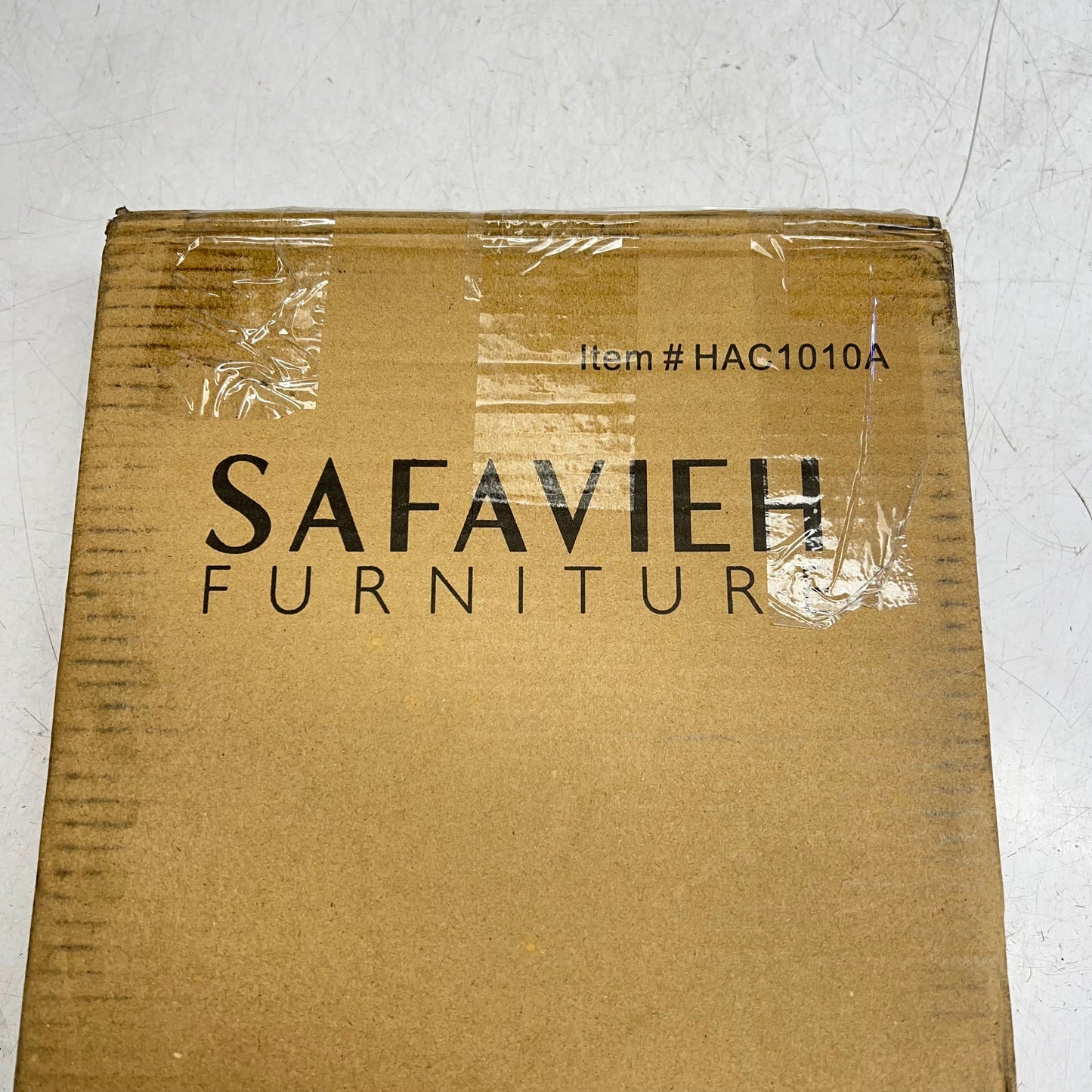 SAFAVIEH Space Saving Counter Top Marcel Mini Rack 17x17X12 Chrome HAC1010A