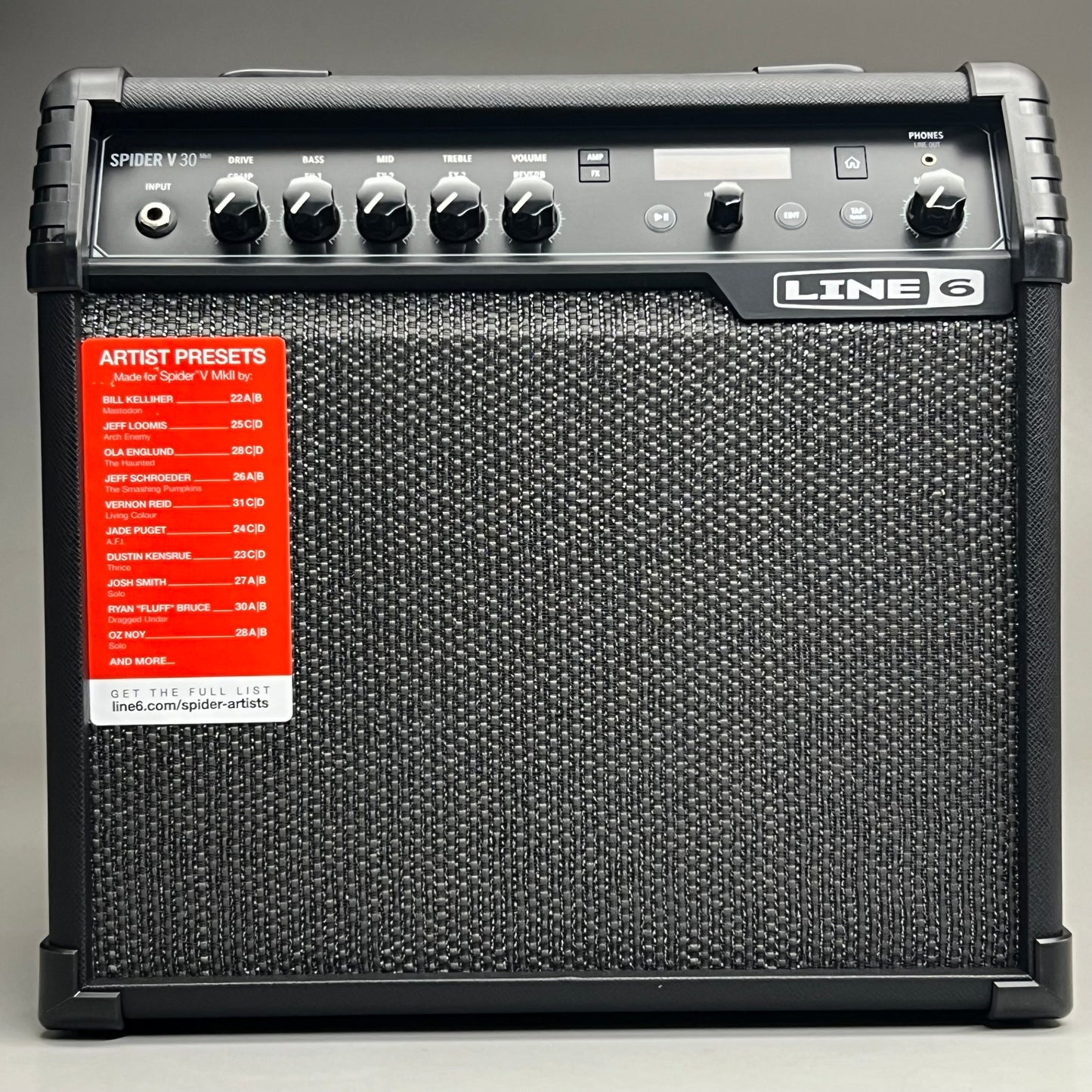 LINE 6 Spider V 30 MKII 30W Guitar Combo Amp Black