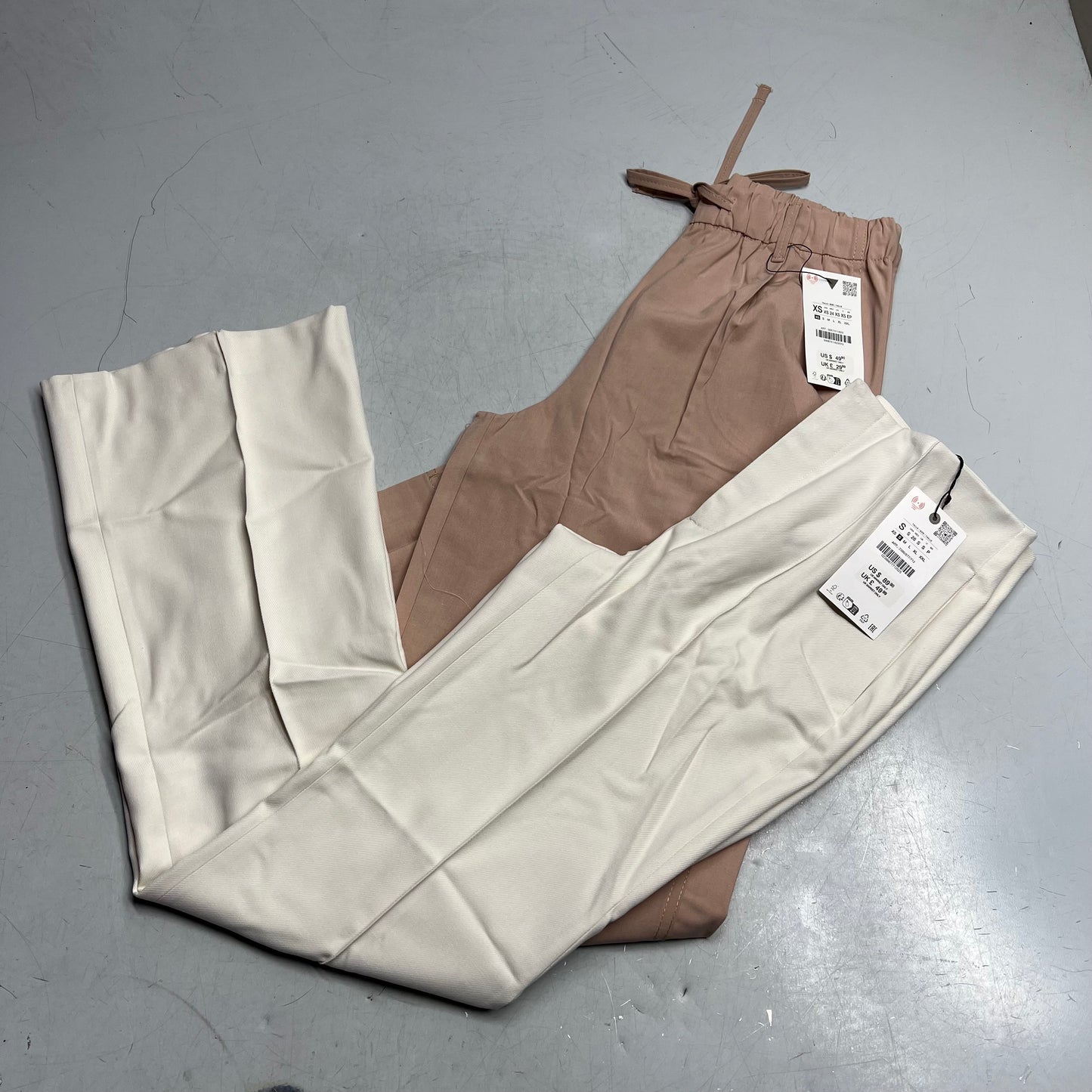 ZA@ ZARA Lot of Assorted Clothing Pants & Blazers Women's Sz XS/S/M Multicolor