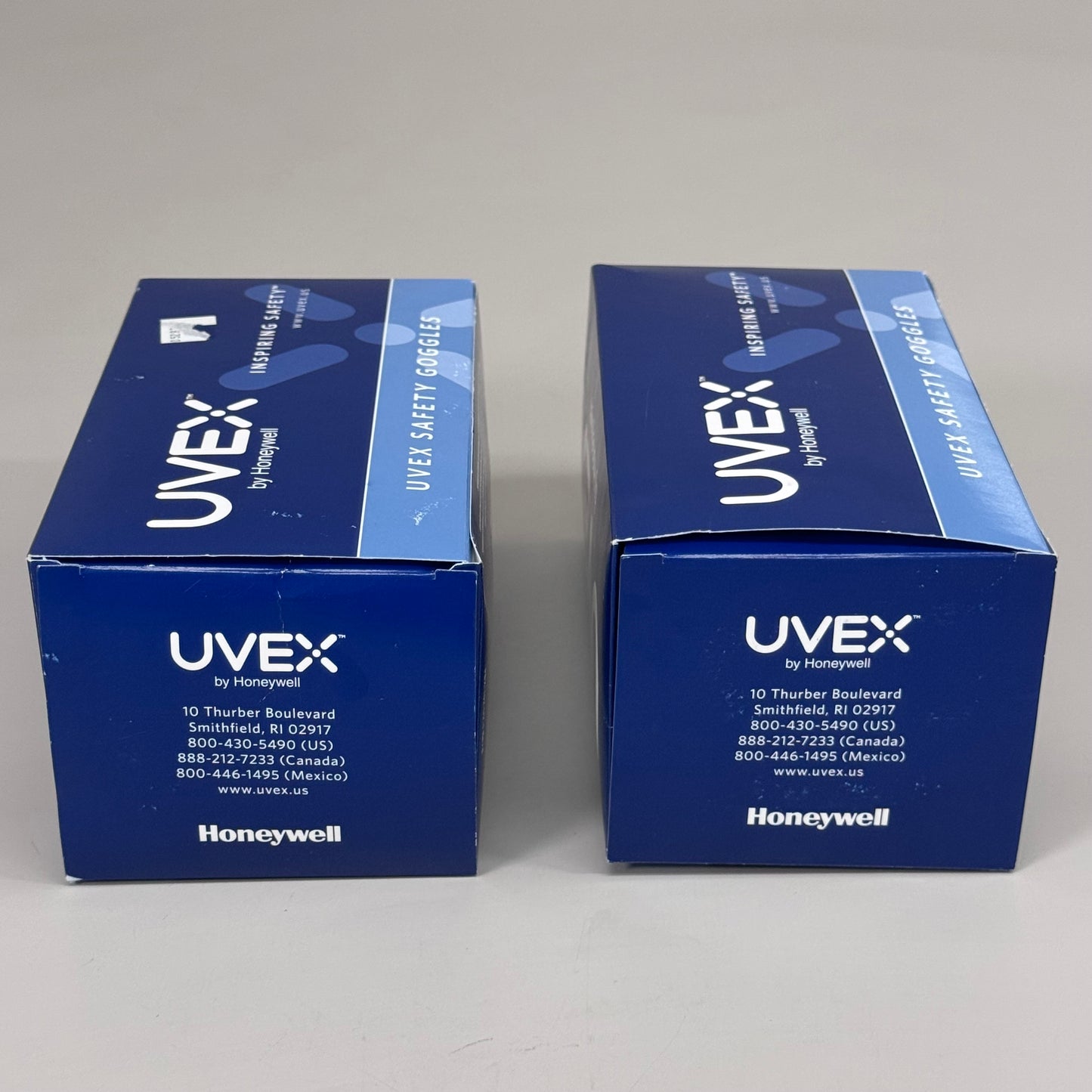 HONEYWELL (2 PACK) Uvex Dark Safety Goggles Chemical Splash Anti-Fog 3ZL20