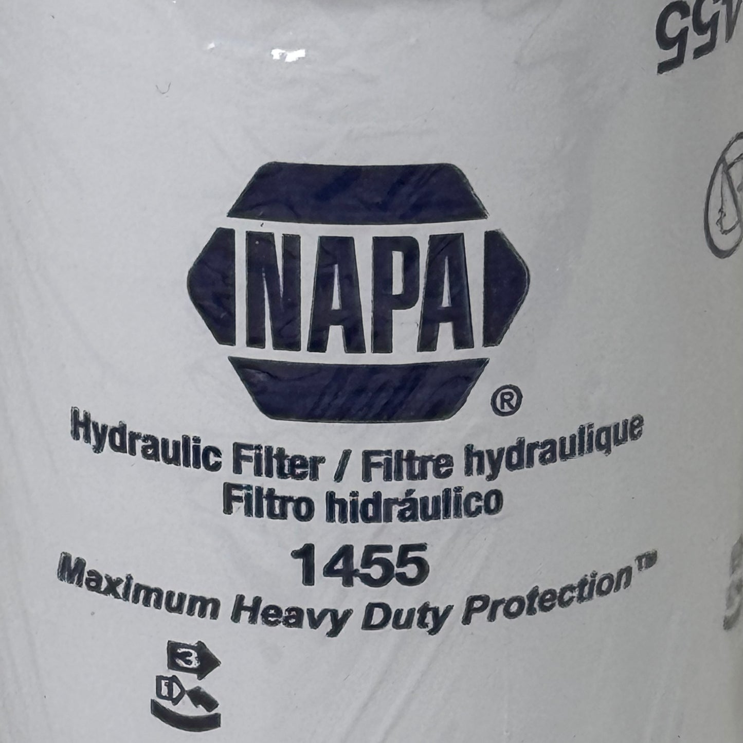 NAPA Original Gold Filter Industrial Hydraulic Filter Mircoglass 1-3/8" 1455