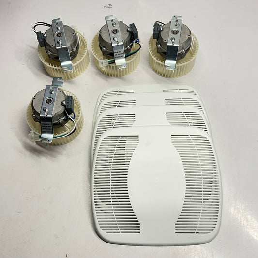 AIR KING Contractor Pack Motor Blade & Grill 90 CFM 25 Sones White BFQ90MBG