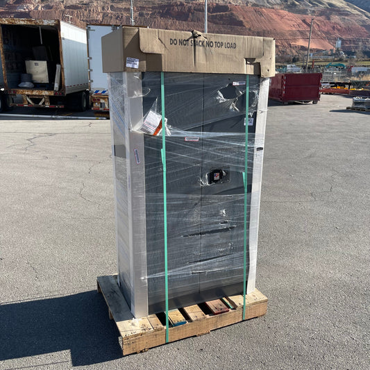 Z@ JAMCO Double-Walled Fire Resistant Security Cabinet 65”x34”x18” Grey BR23GP (A)