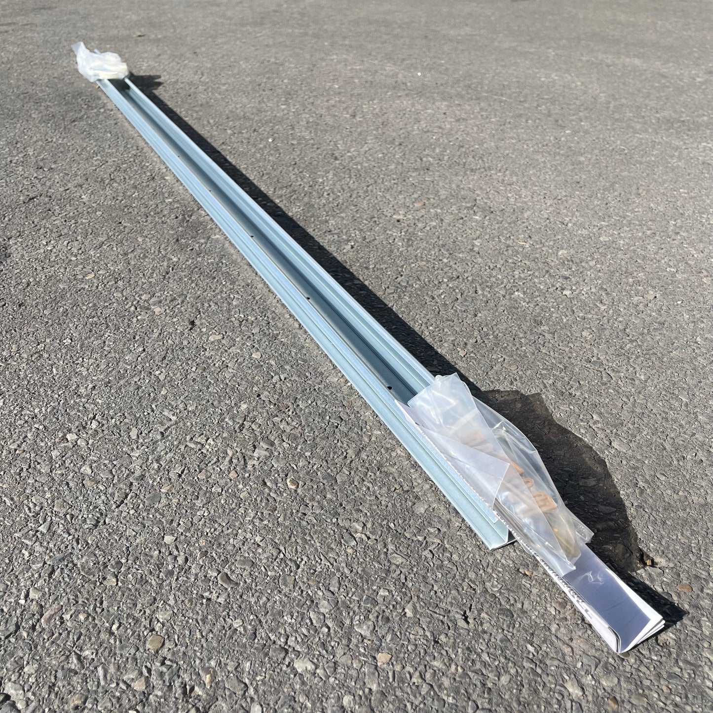 NATIONAL HARDWARE By-Pass Sliding Door Frame Hardware Set 72" N343-087 (AS-IS)