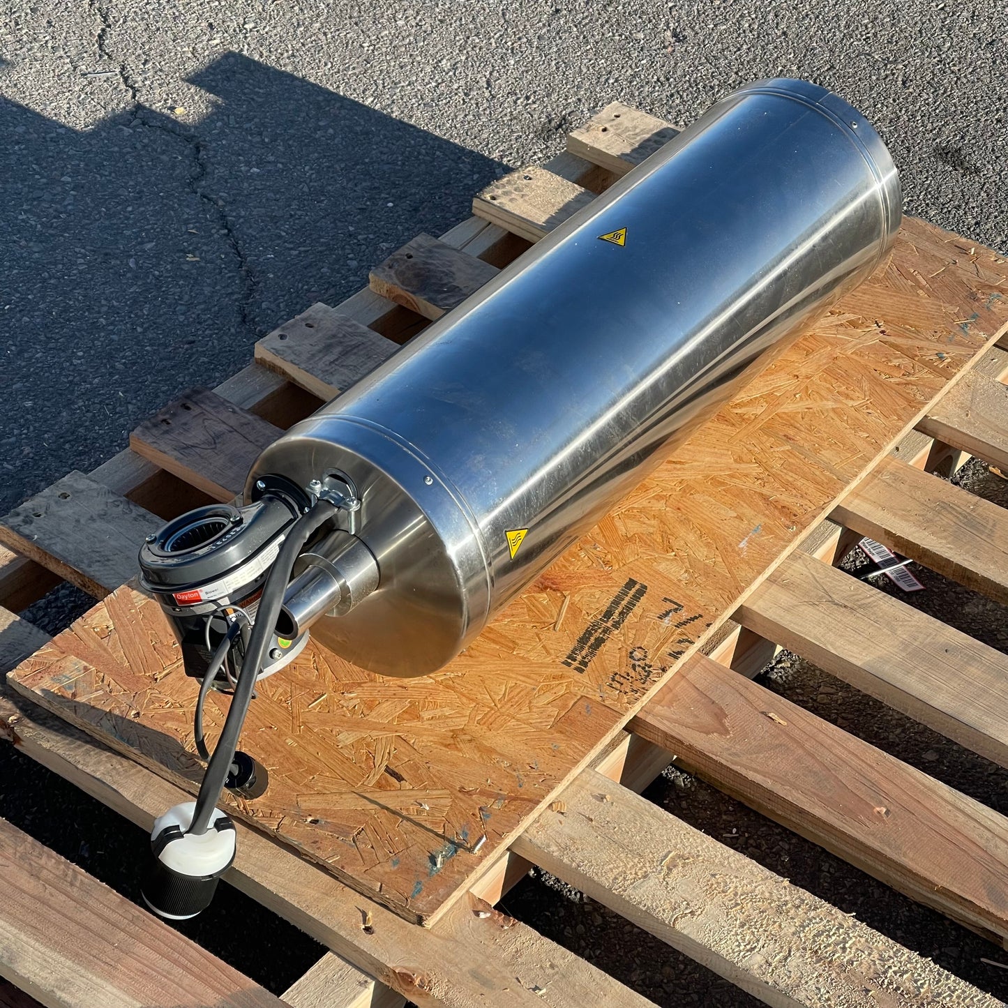 DAYTON Water Cooled Spindle Motor 32”x8”x8” MG0822003171010