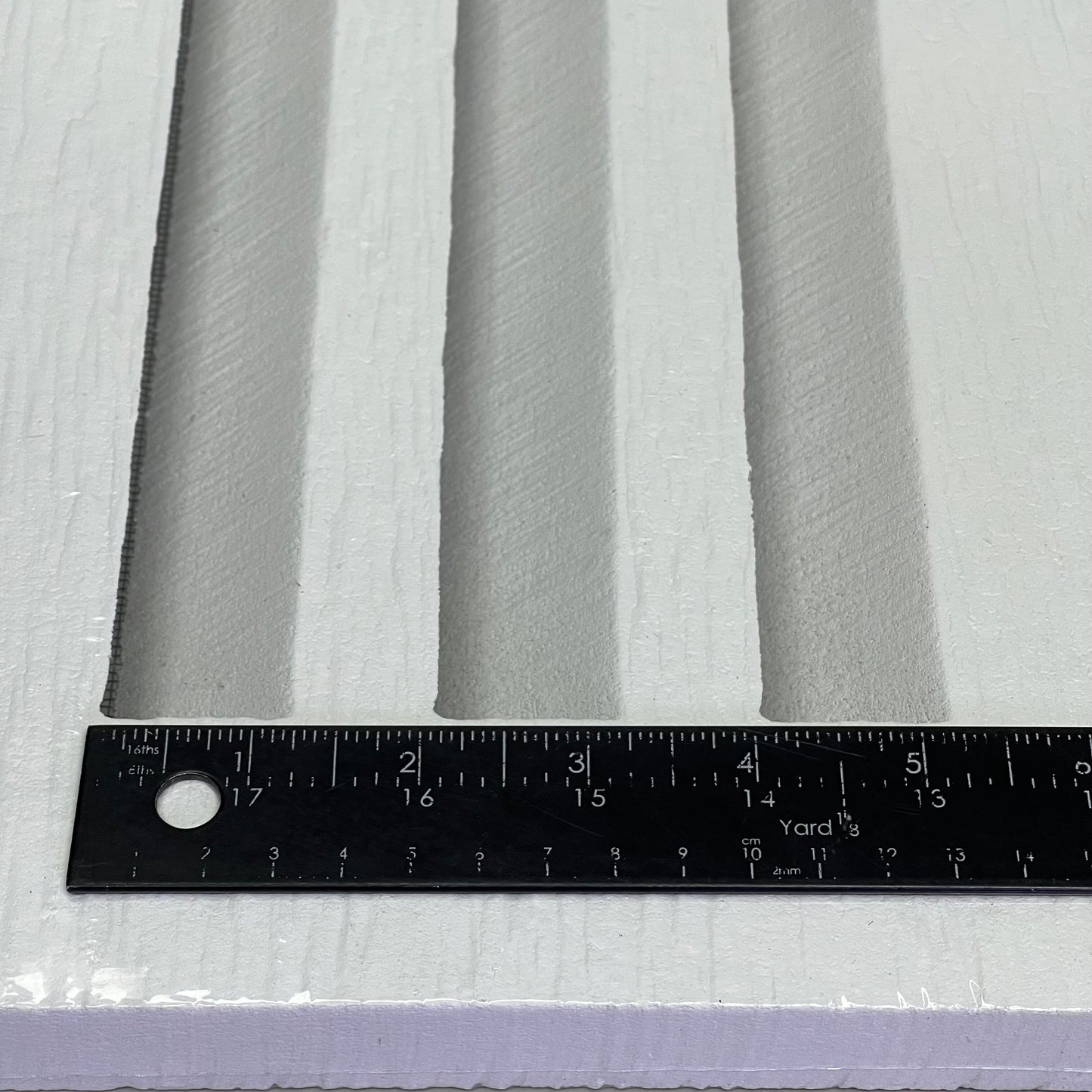 PORTLANDPRODUCTS (10 PACK) Rustic House Vent O/D 9.25" x 16" with 1" x 12" Slots Arctic White AWR408HV