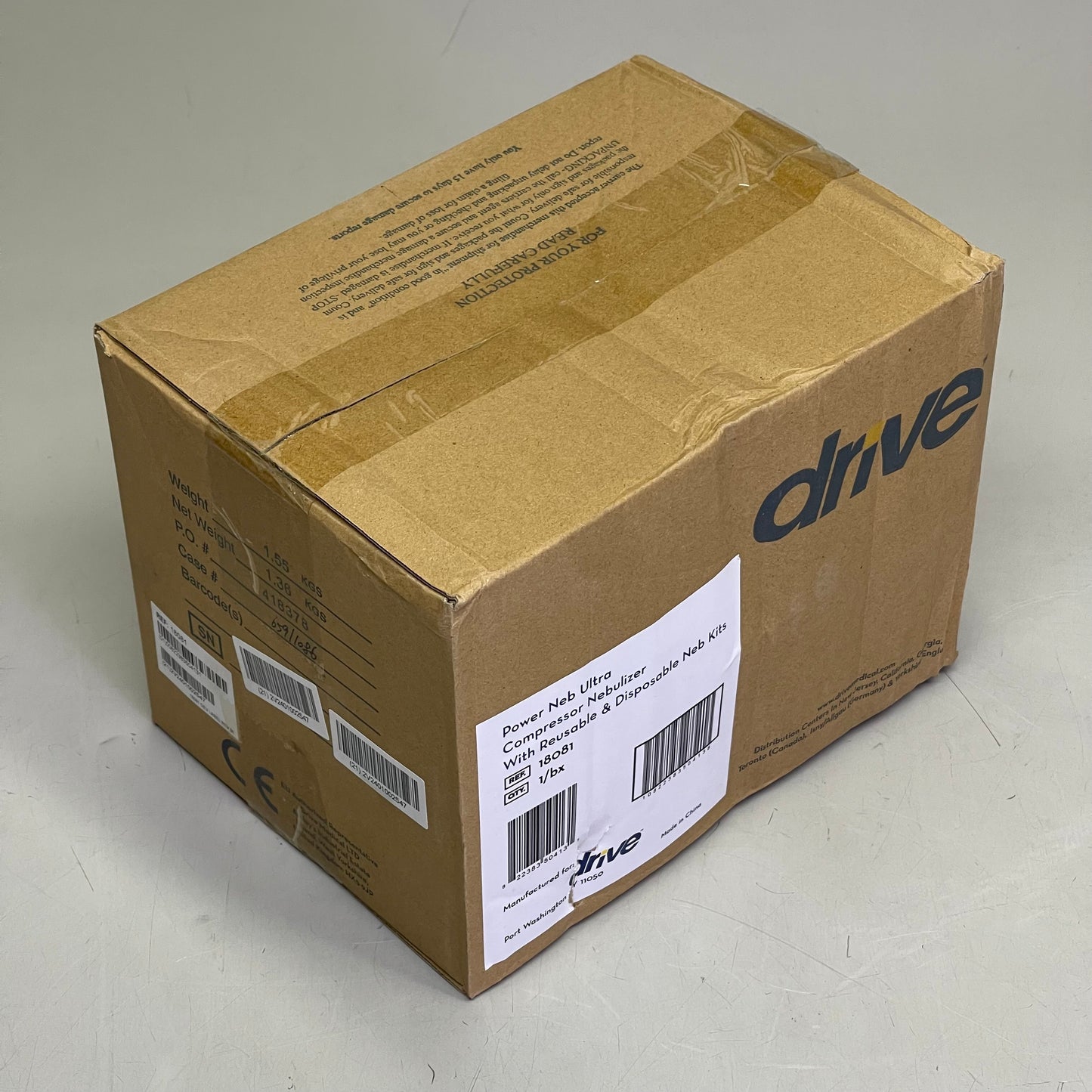 ZA@ DRIVE Power Neb Ultra Compressor Nebulizer, Reusable & Disposable Neb Kits 18081