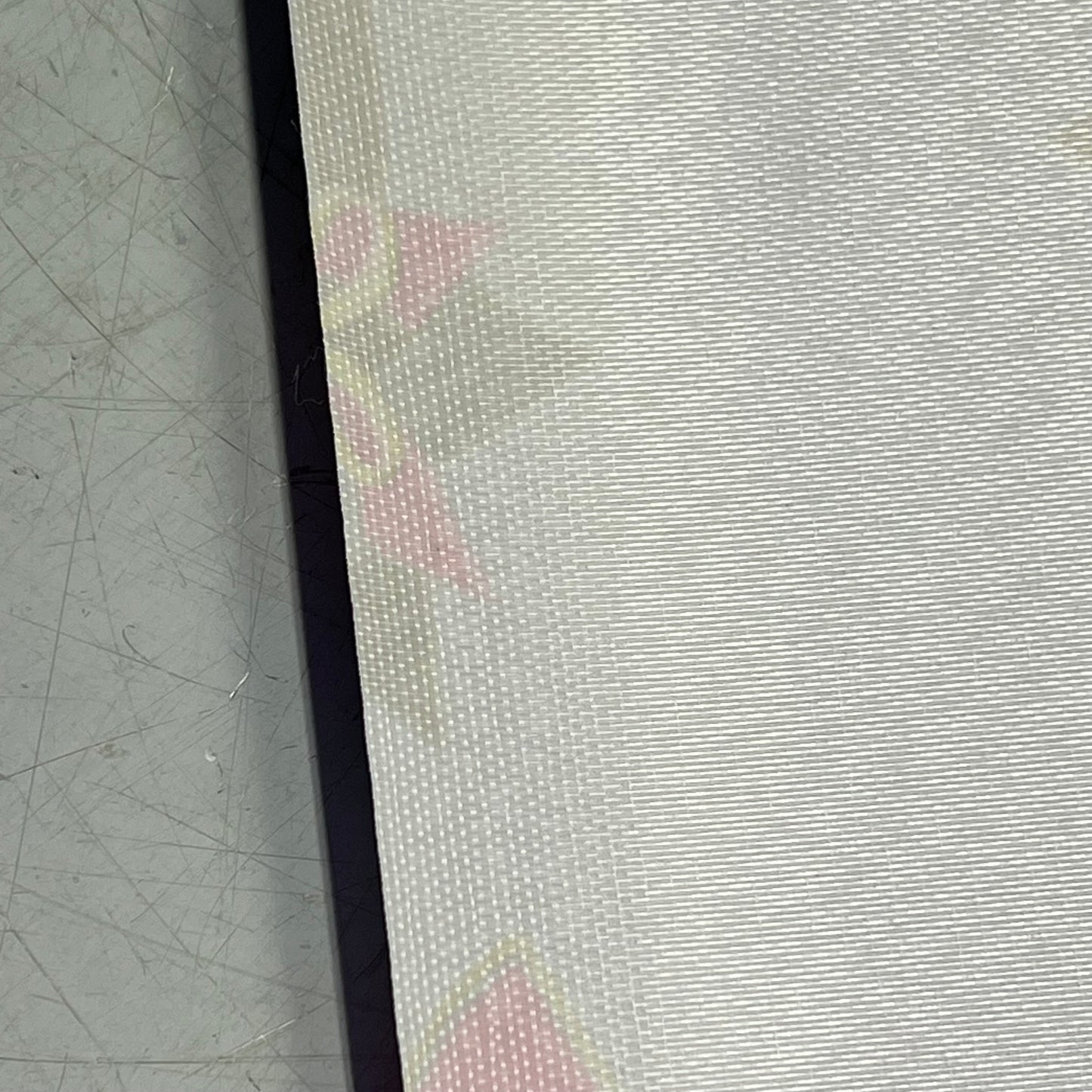 Christmas Shimmery Poinsettia & Presents Table Cloth 54"x60' Silver/Red CC-8364