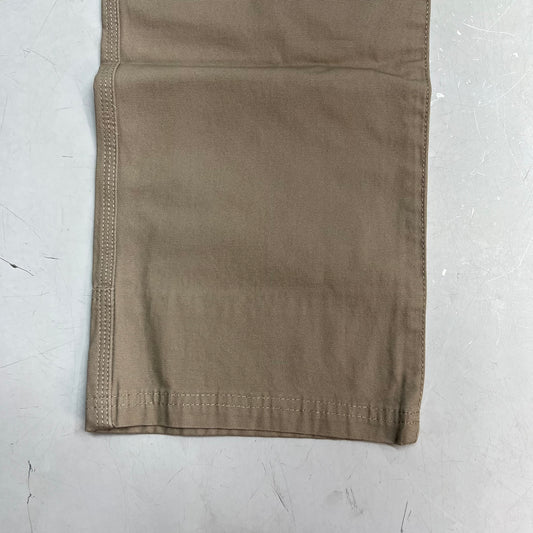 NOBLE OUTFITTERS Flex Stretch Canvas Work Pant Men's Sz 30x30 Khaki 18425