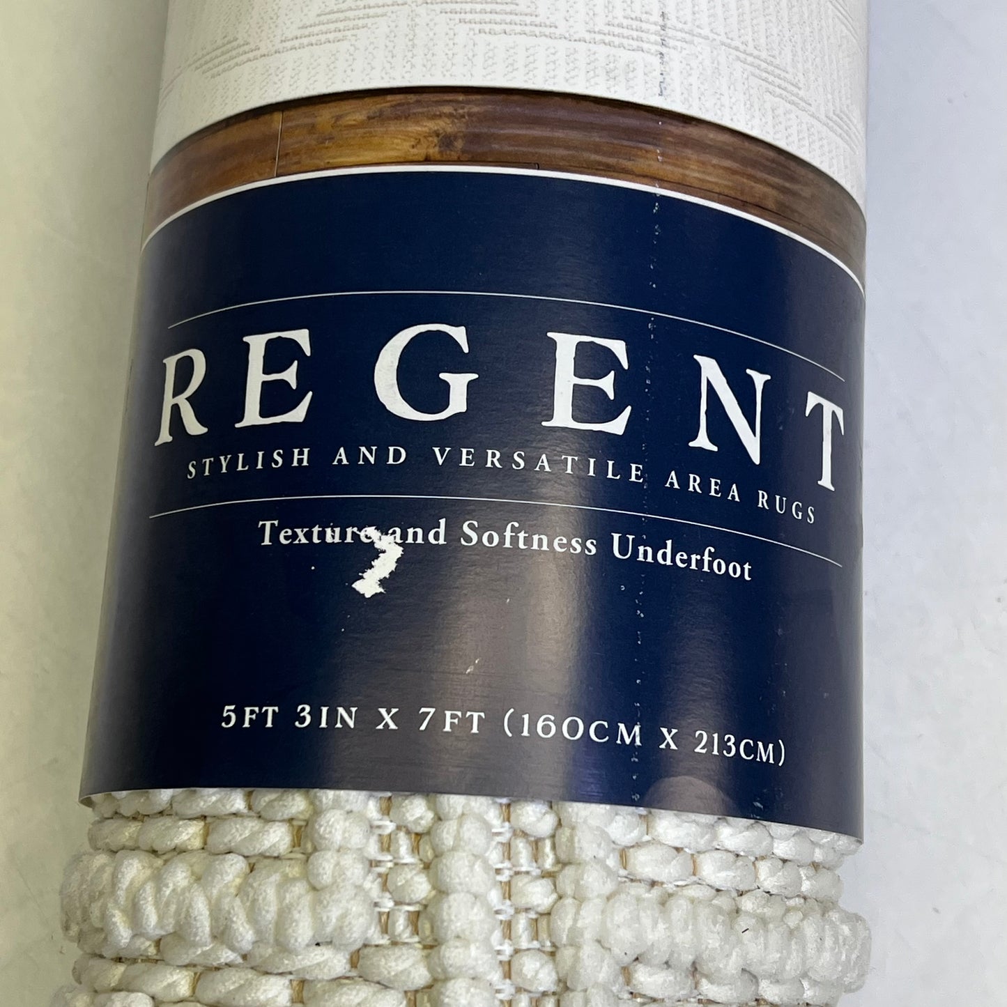 ZA@ GERTMENIAN Accent Area Rug 5' x 7' Ameca Cream 1876750 A