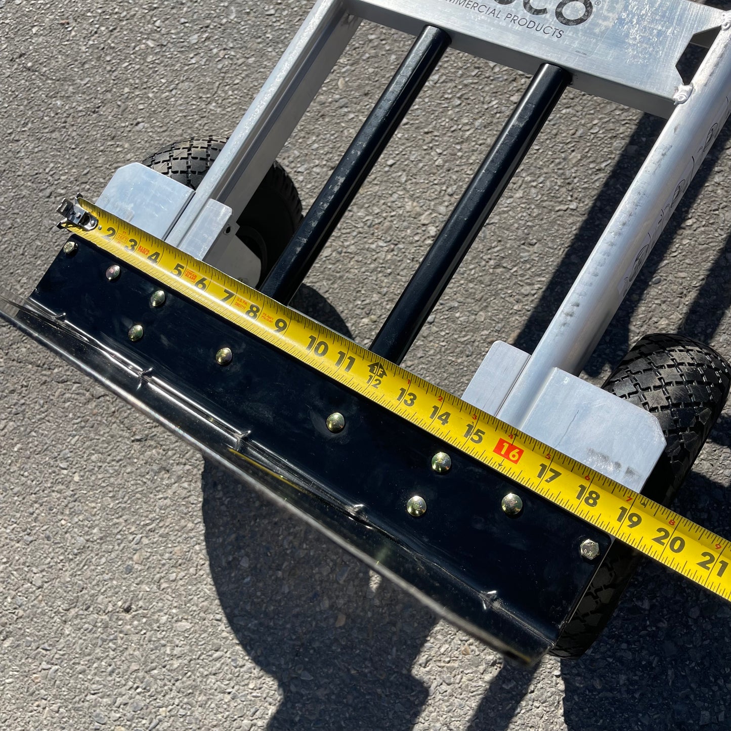 COSCO 2-In-1 Hybrid Handtruck Silver & Black 12204ASB1E