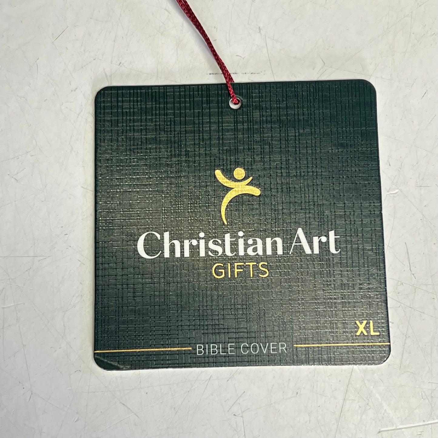 CHRISTIAN ART GIFTS Isaiah 9:6 Faux Leather Classic Bible Cover 8"x11" Walnut