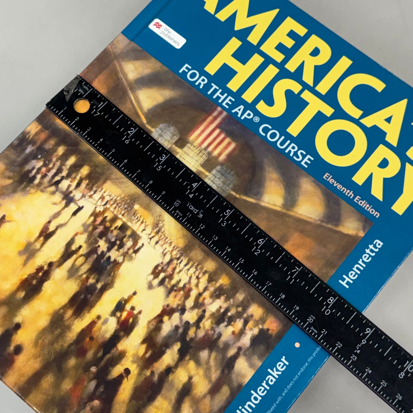 BEDFORD/ST. MARTIN'S America's History for the Ap Course 11th Edition Edwards Hinderaker Self Henretta