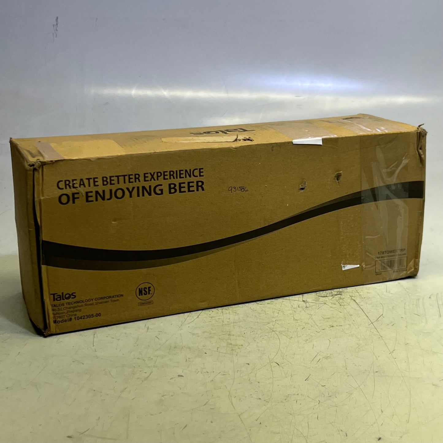 TALOS 3 Tap Beer Tower 3" Column 1042305-00