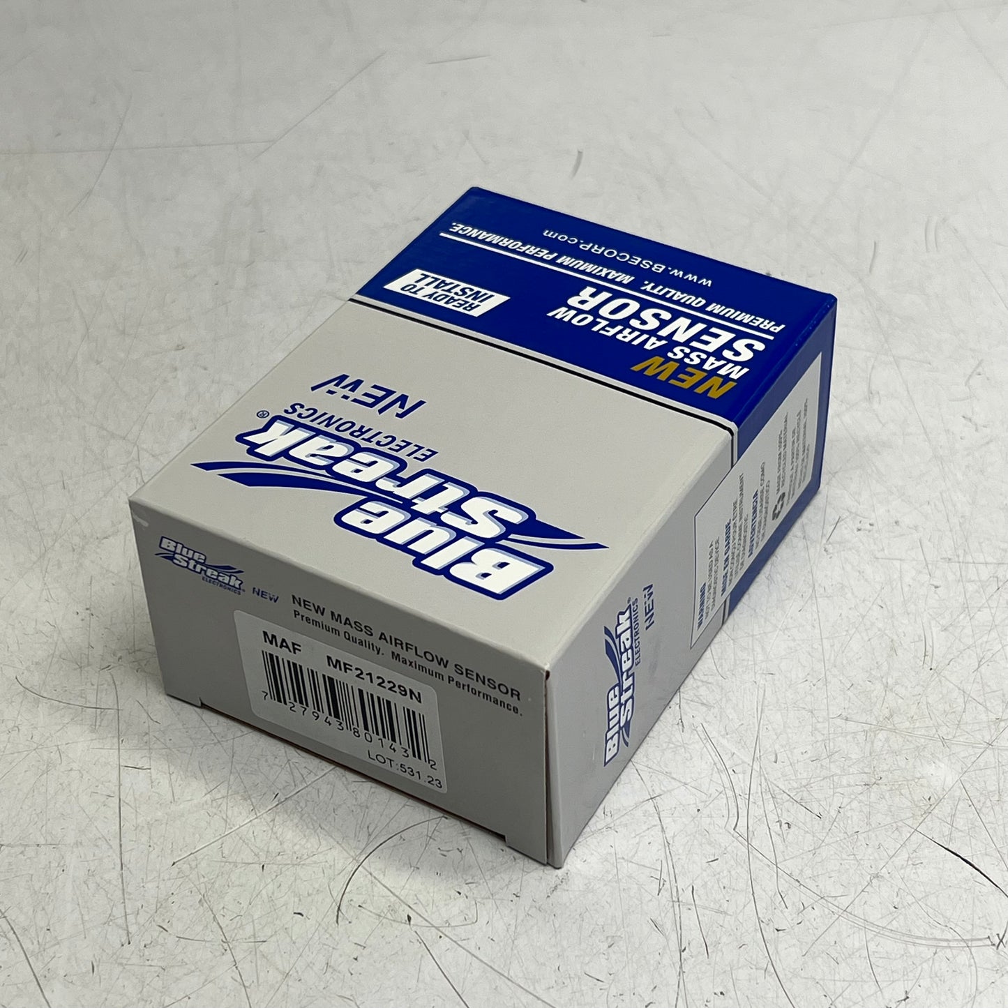BLUE STREAK Mass Airflow Sensor Clamp on for Dodge & Ram Vehicles  MF21229N