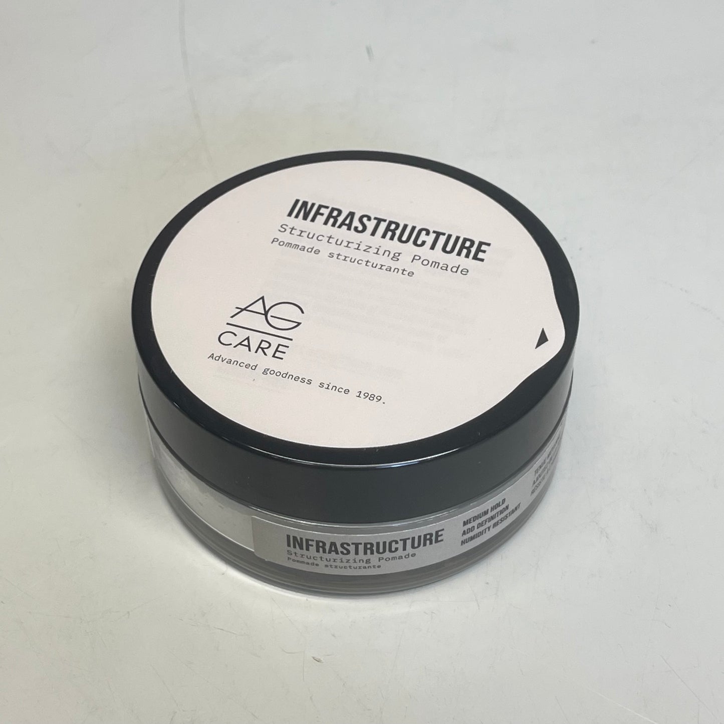 AG CARE Infrastructure Structurizing Pomade 2.5 fl oz 100146