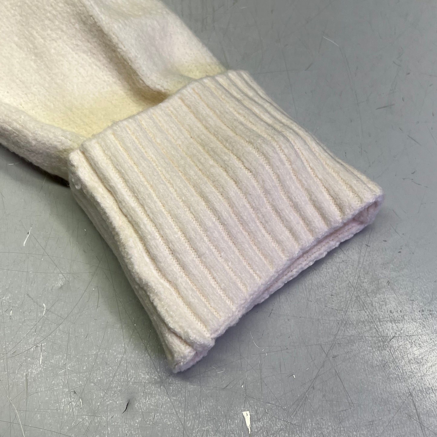 FREE PEOPLE Soft Trading Up Polo Relaxed Fit Women's Sz S  Ivory 101767630