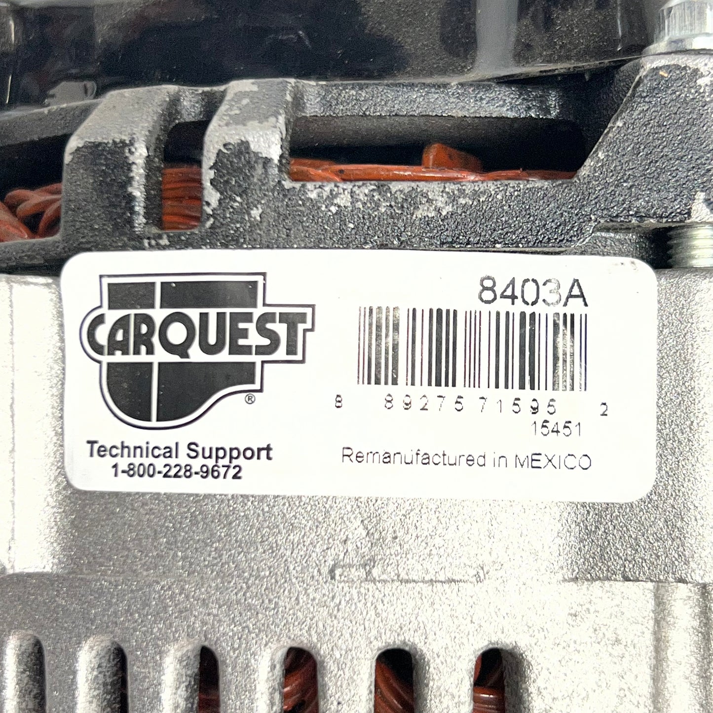ZA@ ZARQUEST Remanufactured Alternator/Starter 8403A (AS-IS, Used)
