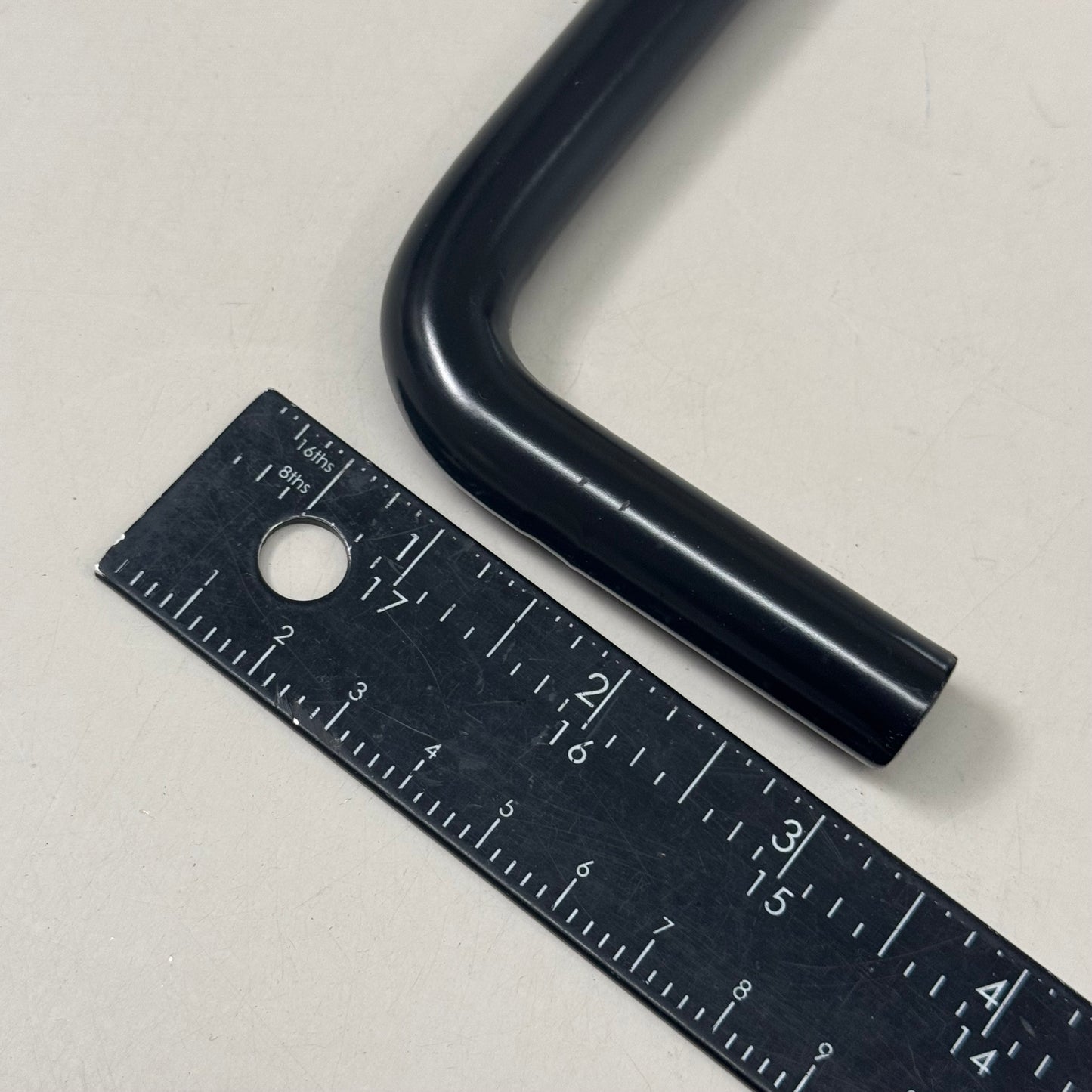 LMT MERCER GROUP Gate Drop Rod With Welded w/ Hardware 36" L x 7/16" W Black