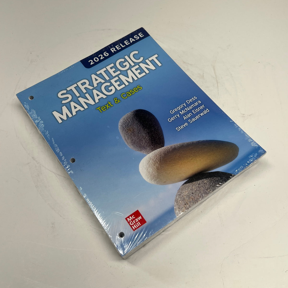 STRATEGIC MANAGMENT Text & Cases Paperback Book For Binder 2026 Release