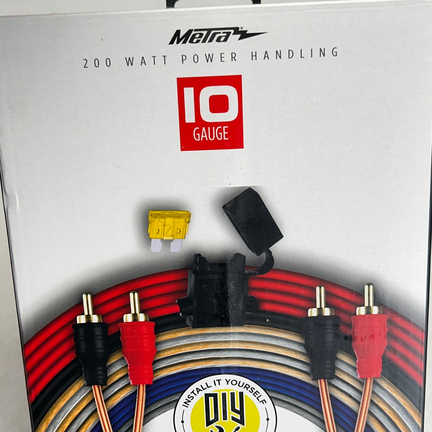 METRA Vehicle Installation Amp Kit 10 Gauge 200 W Power Handling 17'  BY-AK20