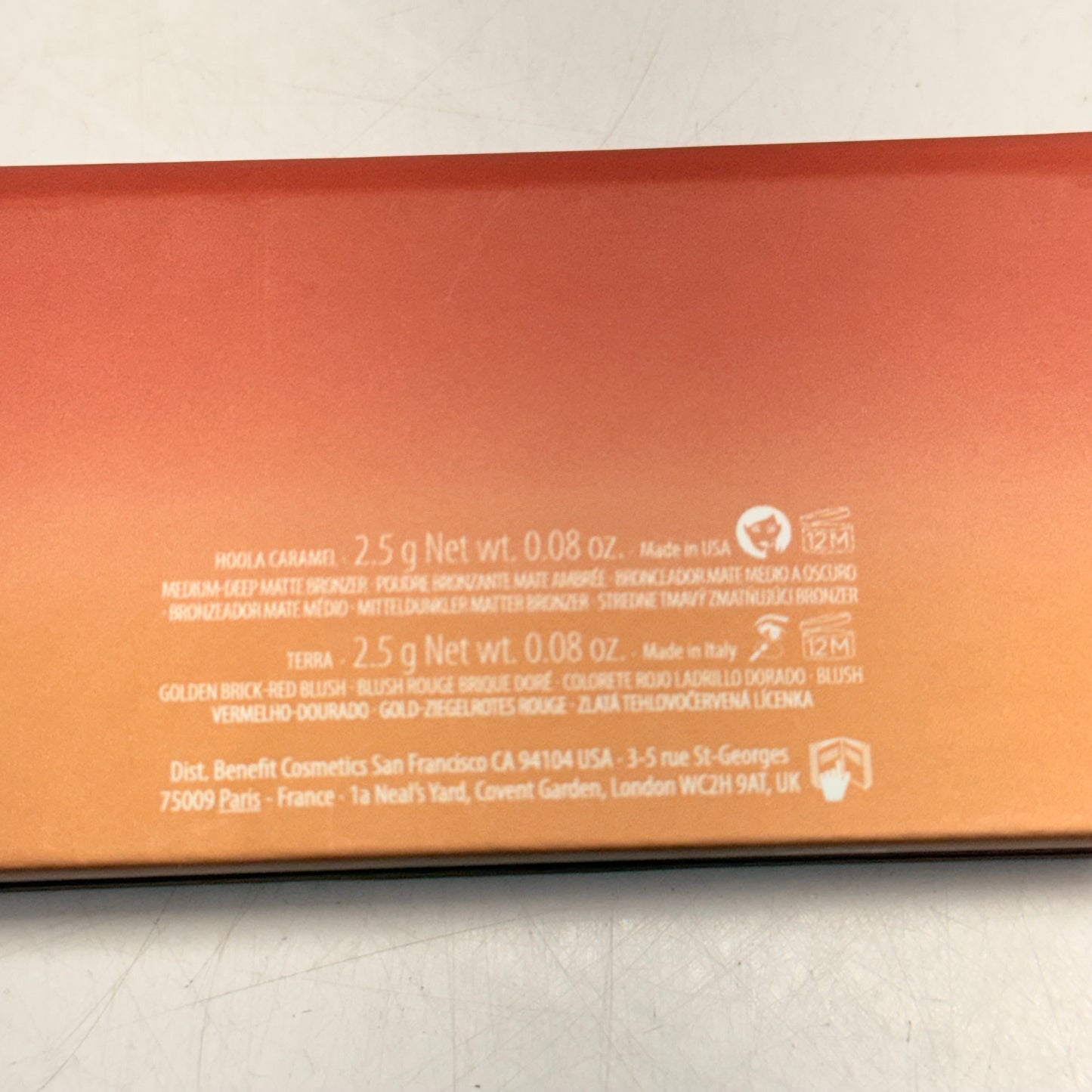 ZA@ BENEFIT Desert Retreat Set Bronzer & Blush 2.5 G, Butter Balm 0.33 Fl Oz  Desert Bronze B