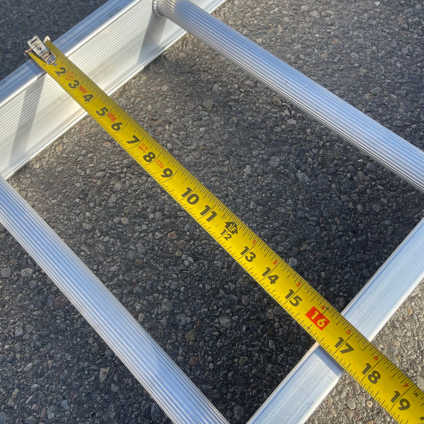Z@ Pallet of TIE DOWN TranzPorter Laddervador Track 8 ft ALUMINUM 10091