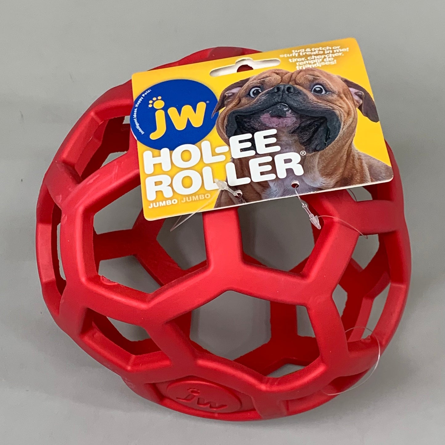 ZA@ JW Hol-ee Roller Jumbo Pet Toy Ball Red VKVT23300E A