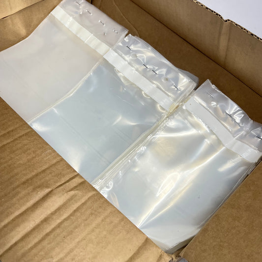ZA@ (1000 PACK) Small Sealable Plastic Bags 7"x6" Clear