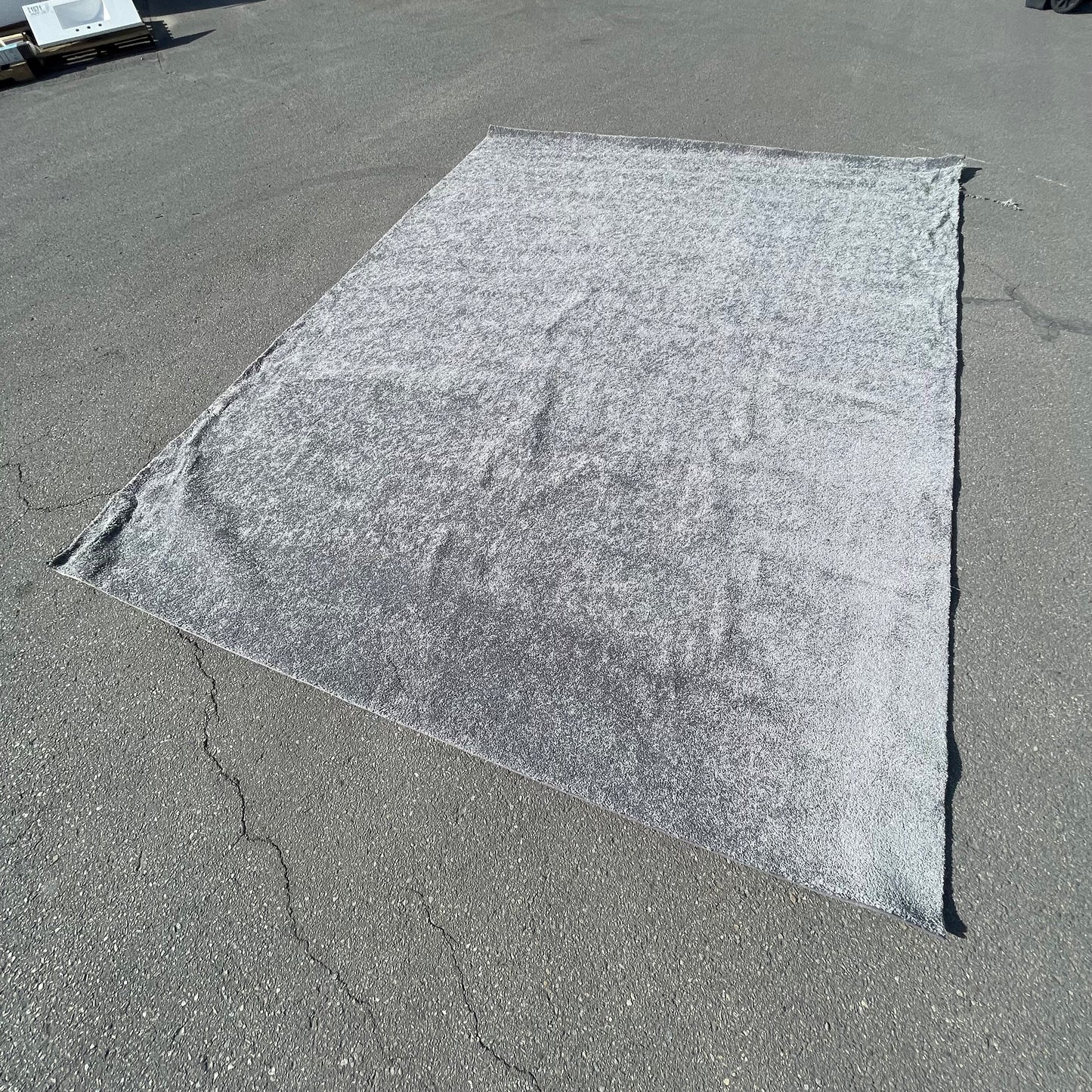 ZA@ Pallet of LAKESHORE Carpet Roll Blue Grey (AS-IS)