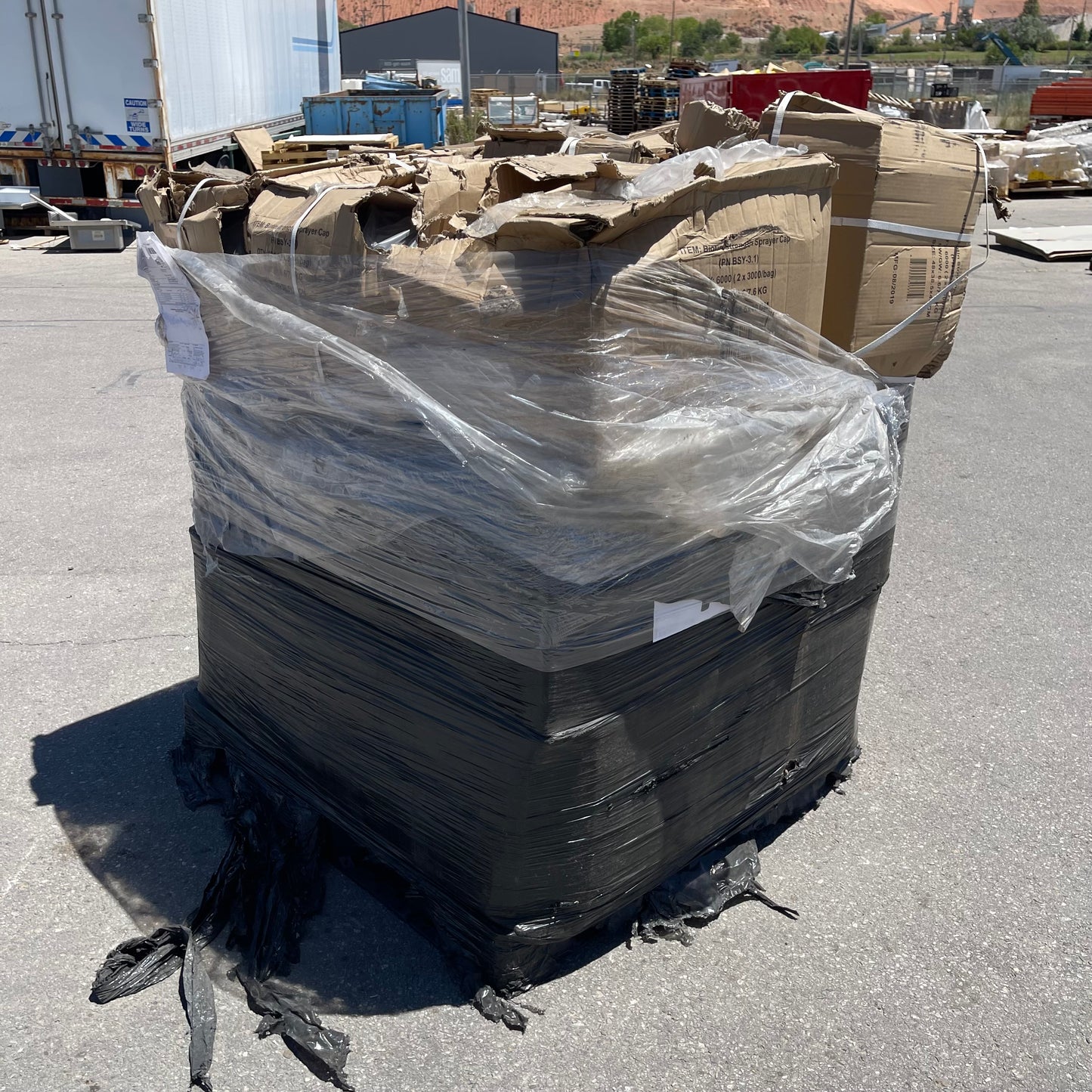 ZA@ Pallet of BIOTIN Strength Sprayer Cap Clear 48x38.5x40 CM BSY-3.1 (New)