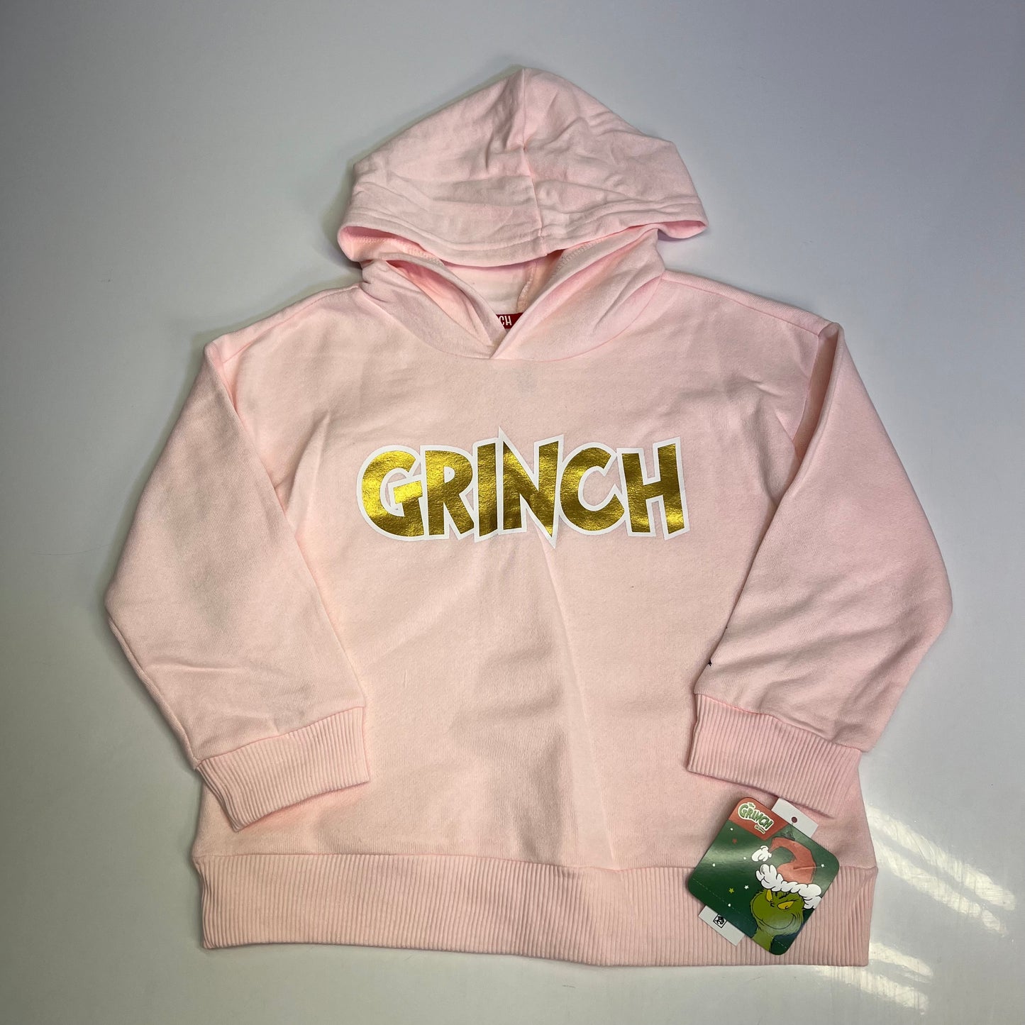 DR. SUESS Printed Grinch & Characters Sweatshirt & Jogger Set Girl's Sz 4T Pink