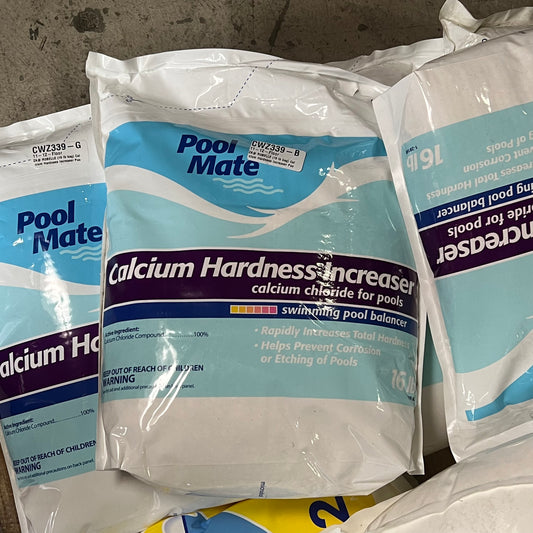 ZA@ Pallet of MIXED (16 Lb-25lb BAGS) ROBELLE CALCIUM POOL BALANCERS (AS-IS)