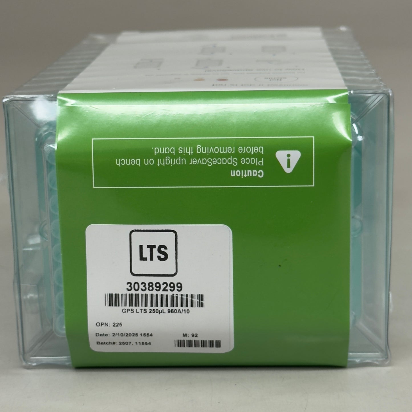 RAININ (960 Tips) Green-Pak Space Saver Tip-Rack Refills 250UPL Green 30389299