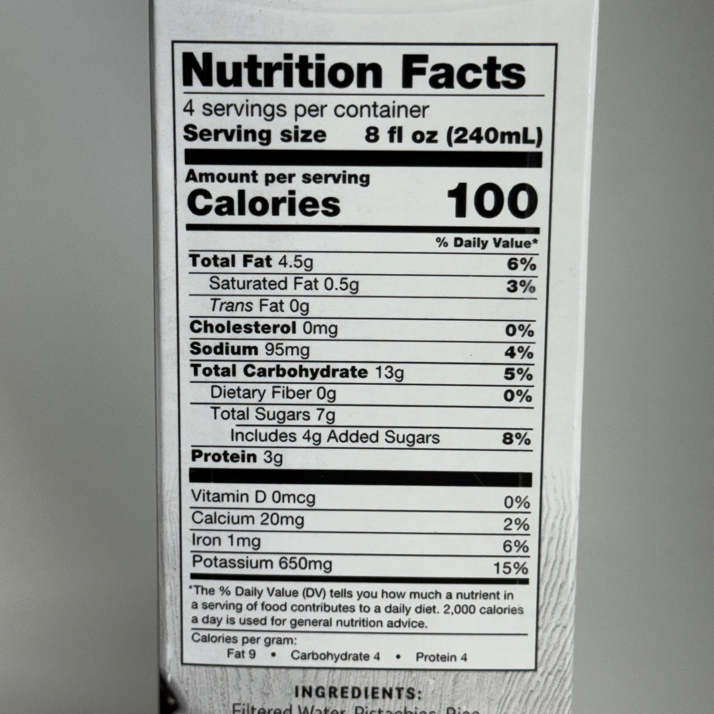 ELMHURST (6 PACK) Milked Pistachio Barista 32 fl oz. BB 02/27