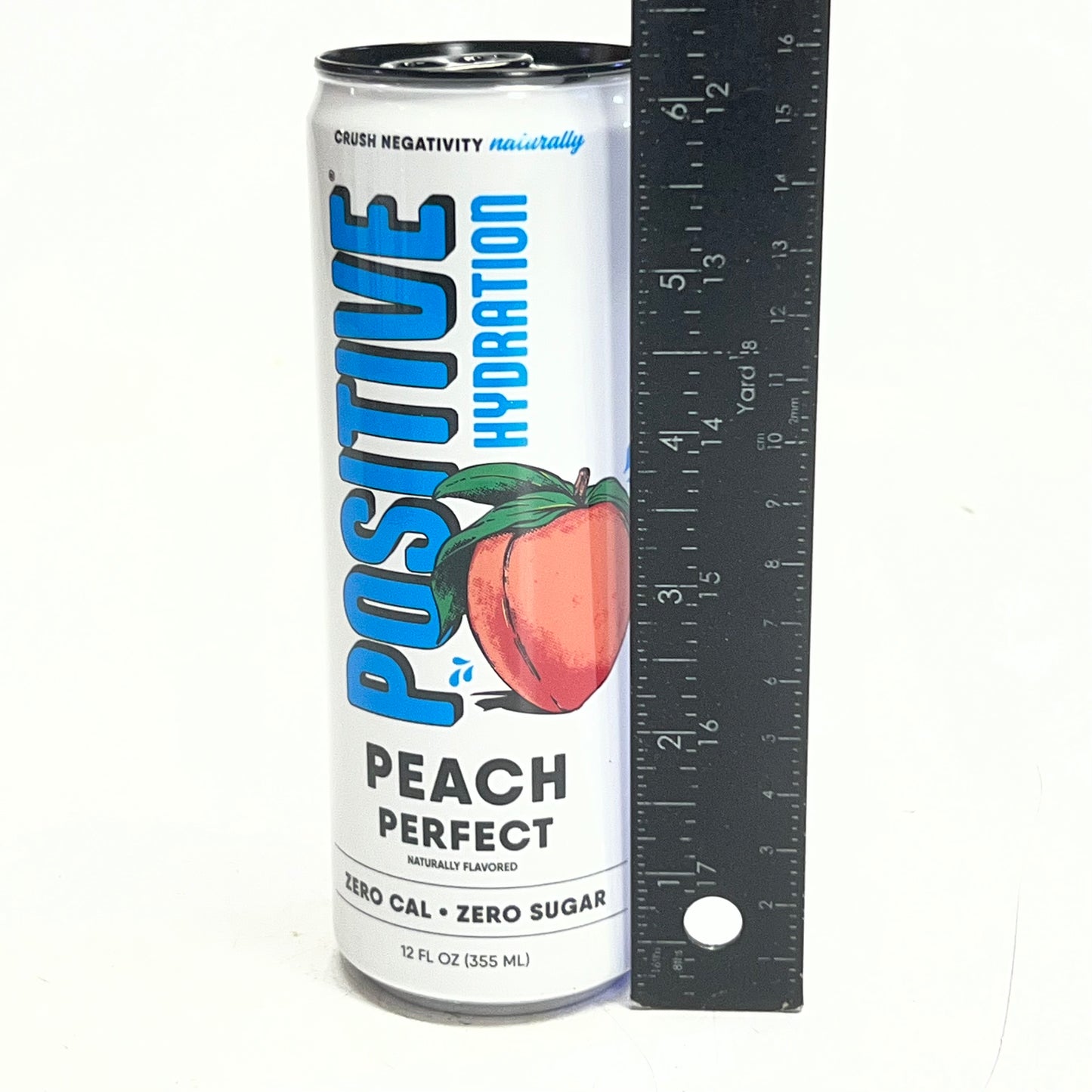 ZA@ POSITIVE (24 PACK) Hydration Peach Perfect 12 fl. oz. BB 02/27