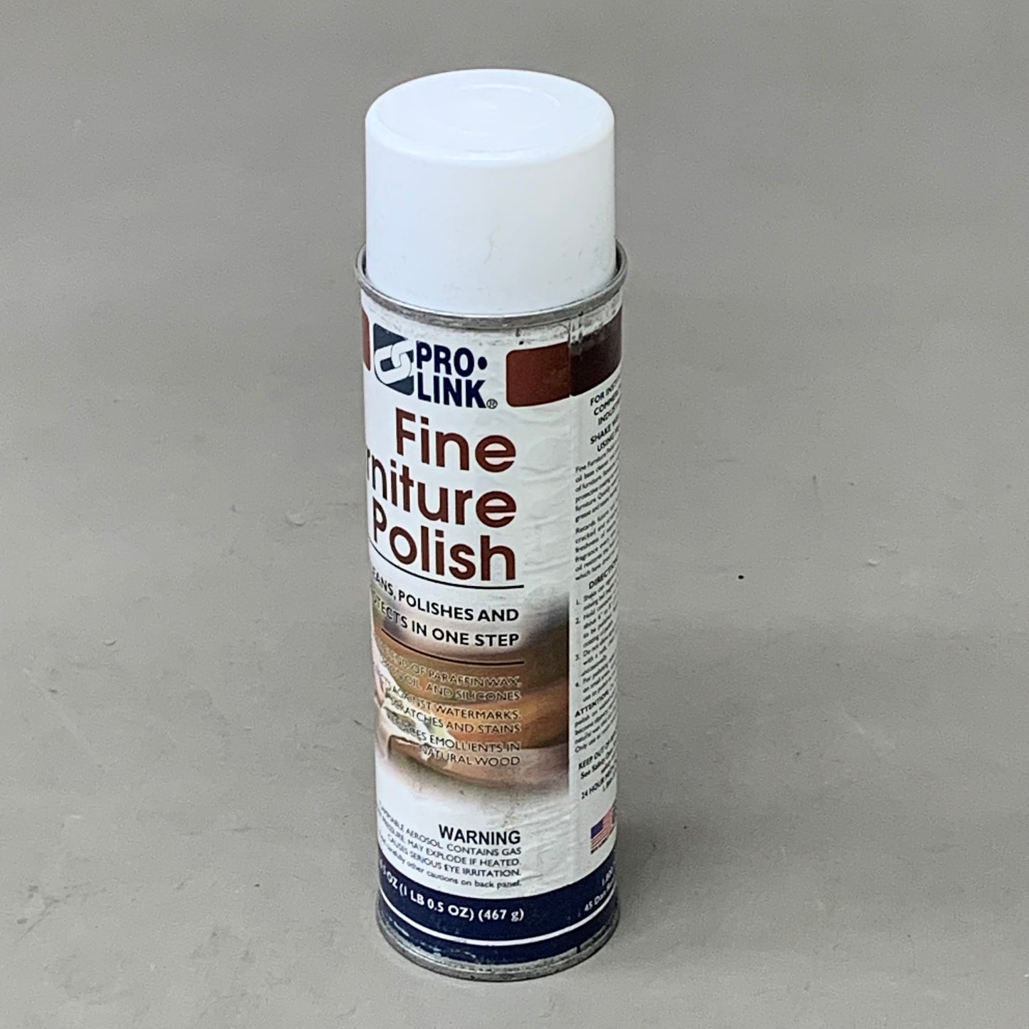 PRO LINK Fine Furniture Wood Polish 16.5 oz ZXY026